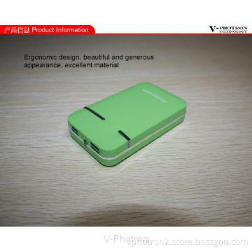 6600mah power bank of Oil rubber material